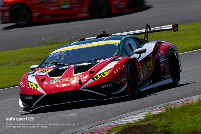 2023スーパーGT第4戦富士　JLOC ランボルギーニ GT3（小暮卓史／元嶋佑弥）