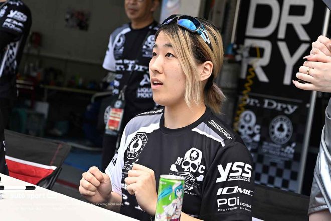 平野ルナ（Dr.Dry Racing TMR with ACE CAFE）／2023鈴鹿8耐