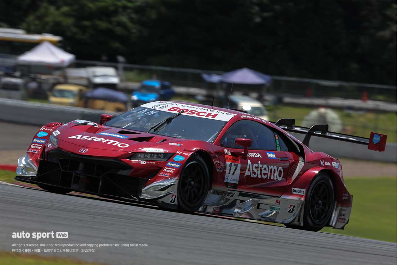 2023スーパーGT第4戦富士　Astemo NSX-GT（塚越広大／松下信治）
