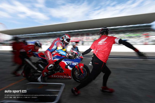 2023鈴鹿8耐：高橋巧（Team HRC with 日本郵便）