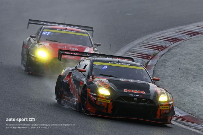 2023スーパーGT第4戦富士　PONOS GAINER GT-RとGAINER TANAX GT-R