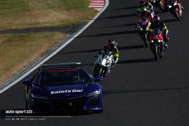 2023鈴鹿8耐：セーフティカーラン