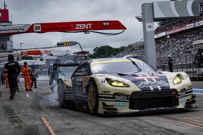 2023スーパーGT第4戦富士　muta Racing GR86 GT（堤優威／平良響／加藤寛規）