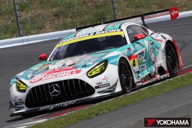2023スーパーGT第4戦富士　グッドスマイル 初音ミク AMG（谷口信輝／片岡龍也）