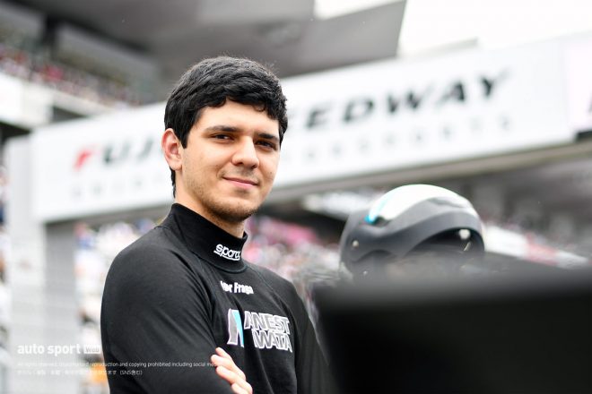 2023スーパーGT第4戦富士　ANEST IWATA Racing RC F GT3のイゴール・オオムラ・フラガ