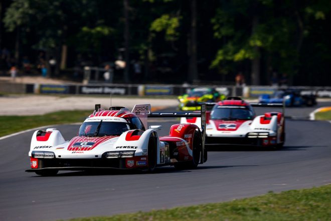 IMSAウェザーテック・スポーツカー選手権のGTPクラスに参戦しているポルシェ・ペンスキー・モータースポーツのポルシェ963