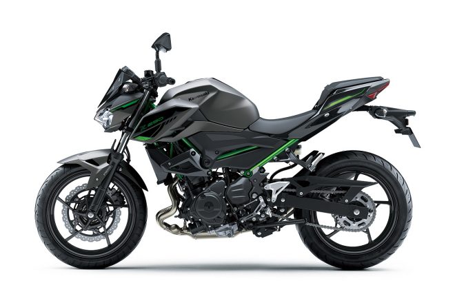 カワサキZ250（メタリックマットグラフェンスチールグレー×エボニー）