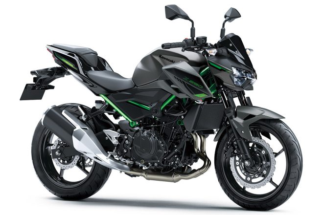 カワサキZ250（メタリックマットグラフェンスチールグレー×エボニー）