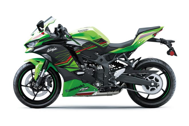 カワサキ『Ninja ZX-25R SE KRT EDITION』（ライムグリーン×エボニー）