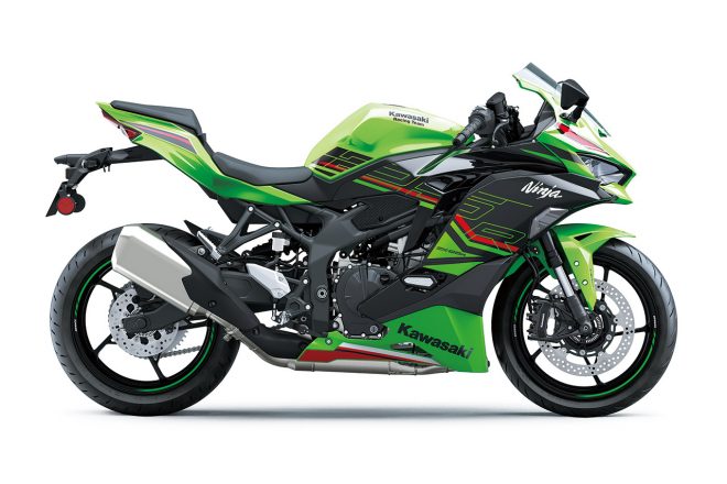 カワサキ『Ninja ZX-25R SE KRT EDITION』（ライムグリーン×エボニー）
