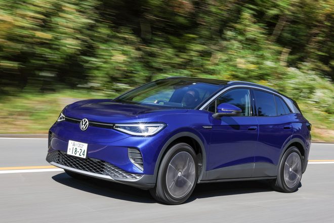 『ID.4 Pro Launch Edition』は0-100km/hを8.5秒(欧州発表値)で加速。すべてのグレードの最高速度は電子的に160km/hに制限されている。