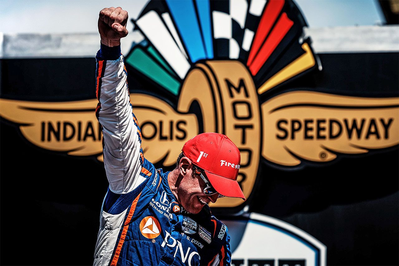インディカー第14戦インディアナポリス/一時最後尾のディクソンが戦略的中で大逆転。通算54勝目を飾る 海外レース他 autosport web