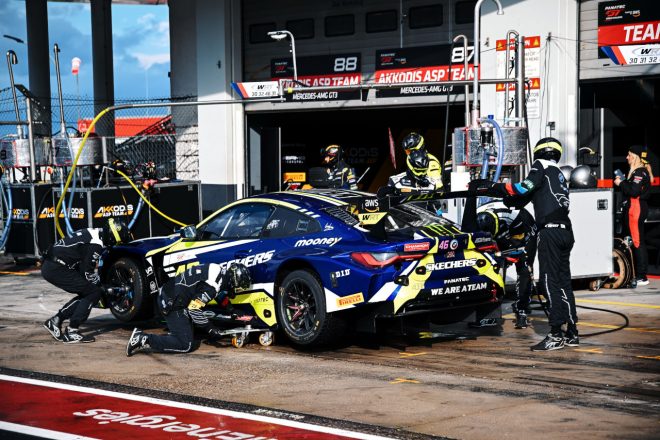 バレンティーノ・ロッシがドライブする46号車BMW M4 GT3（チームWRT）