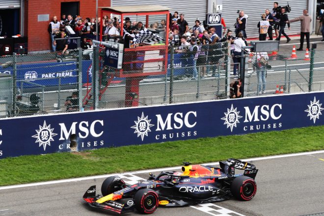 2023年F1第13戦ベルギーGP　マックス・フェルスタッペン（レッドブル）