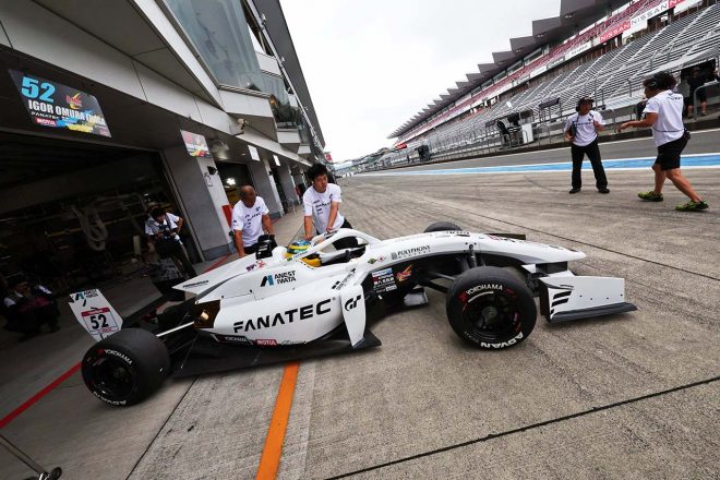 2023スーパーフォーミュラ・ライツ第4大会　イゴール・オオムラ・フラガ（FANATEC-GRAN TURISMO with B-MAX）