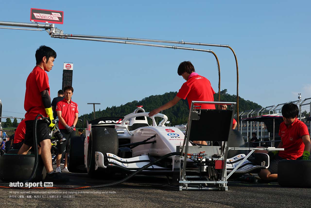 2023スーパーフォーミュラ第7戦もてぎ　牧野任祐（DOCOMO TEAM DANDELION RACING）