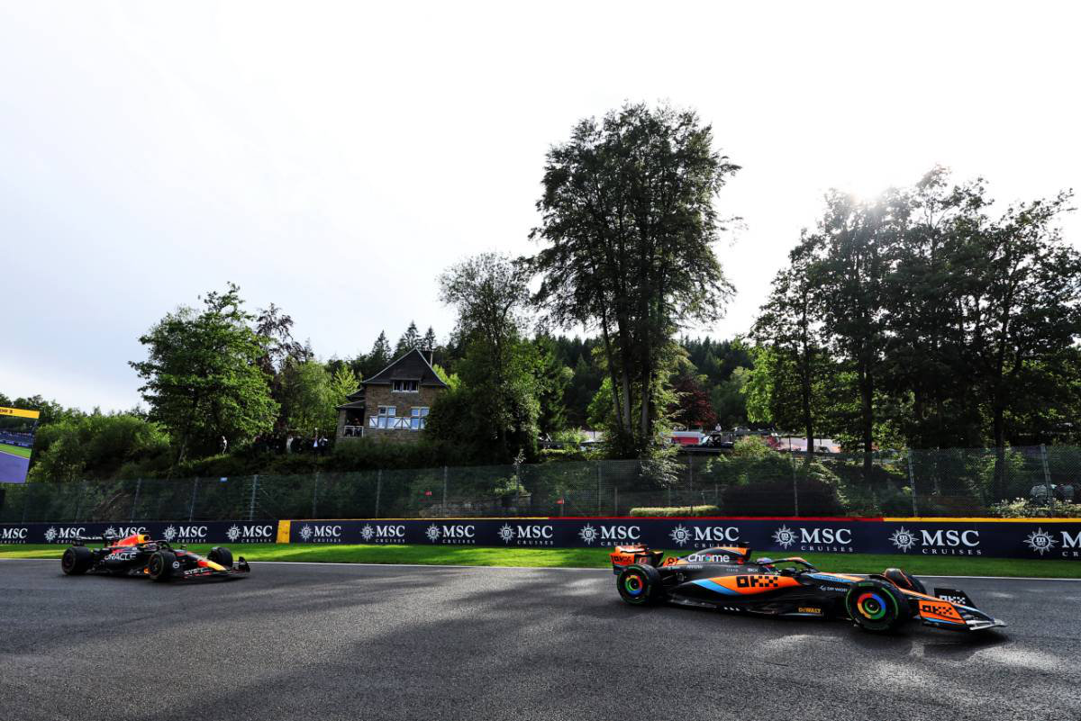 2023年F1第13戦ベルギーGP　オスカー・ピアストリ（マクラーレン）