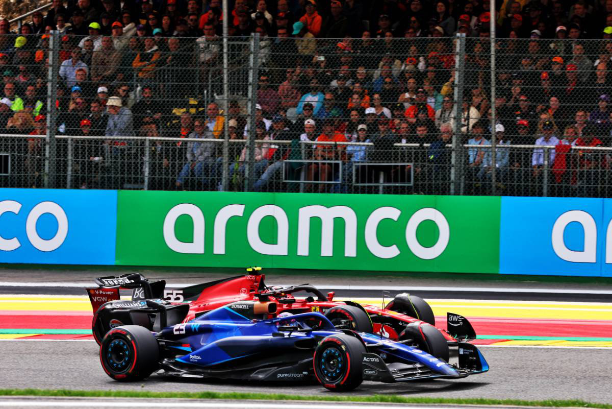 2023年F1第13戦ベルギーGP　アレクサンダー・アルボン（ウイリアムズ）