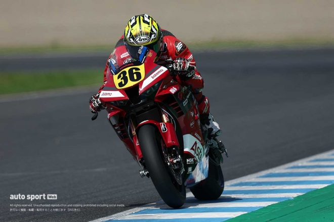 水野涼（Astemo HondaDream SI Racing）／2023全日本ロード第5戦もてぎ JSB1000 予選