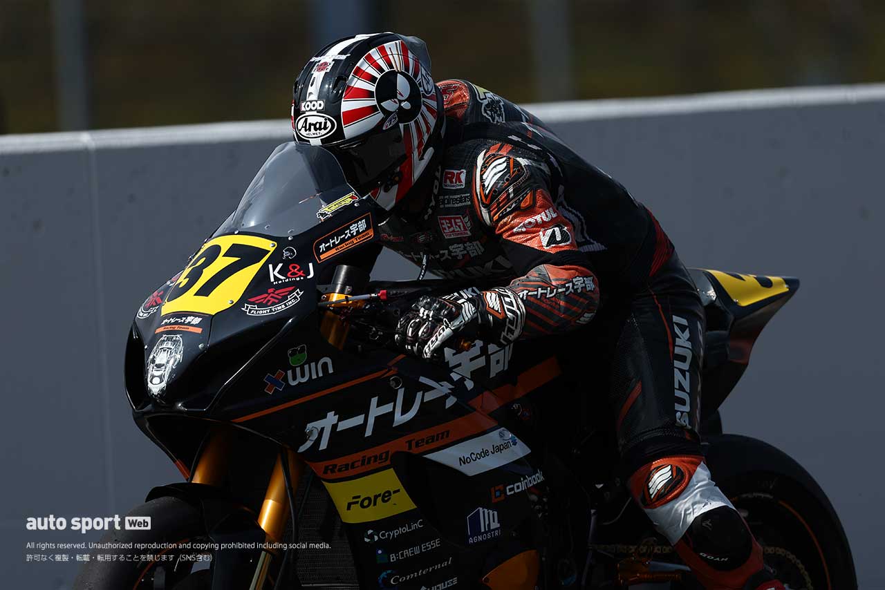 津田拓也（AutoRace Ube Racing Team）／2023全日本ロード第5戦もてぎ JSB1000 予選