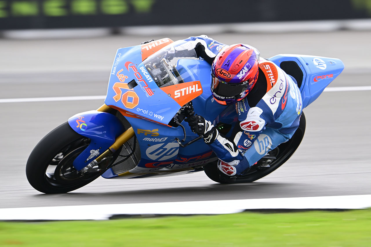 2023MotoE：マティア・カサディ（HP Pons Los 40）