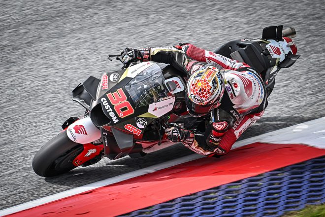 中上貴晶（LCRホンダ・イデミツ）／2023MotoGP第10戦オーストリアGP 2日目