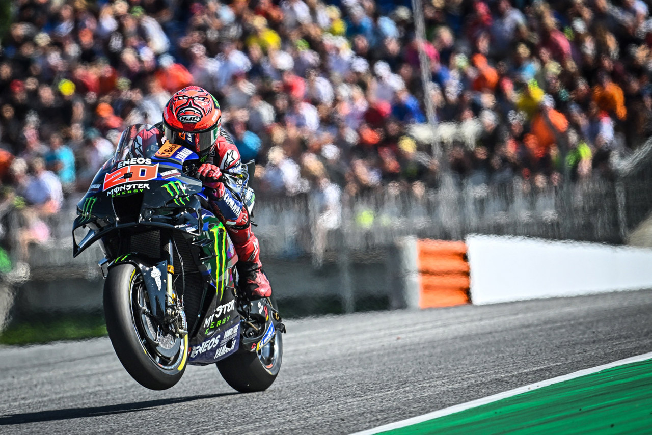 ファビオ・クアルタラロ（モンスターエナジー・ヤマハMotoGP）／2023MotoGP第10戦オーストリアGP スプリント