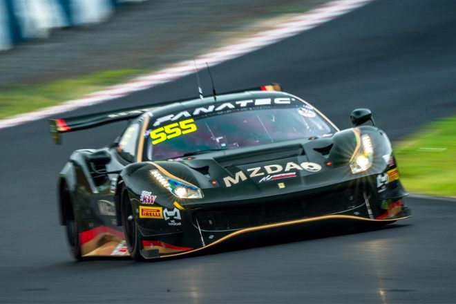 GTワールドチャレンジ・アジア岡山　マエザワ・レーシングのフェラーリ488 GT3