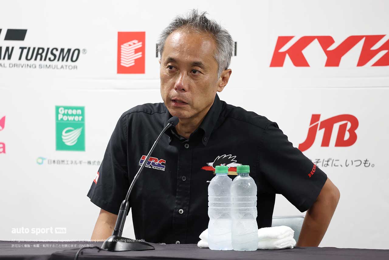 2023スーパーフォーミュラ第7戦もてぎ　田中洋克監督（TEAM MUGEN）