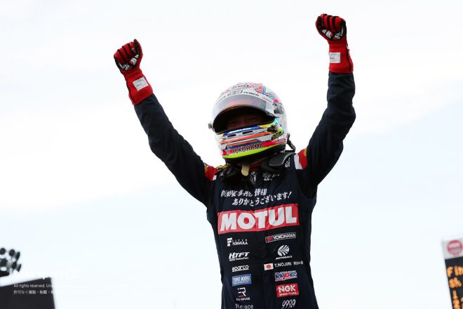 2023スーパーフォーミュラ第7戦もてぎ　ポール・トゥ・ウインを飾った野尻智紀（TEAM MUGEN）