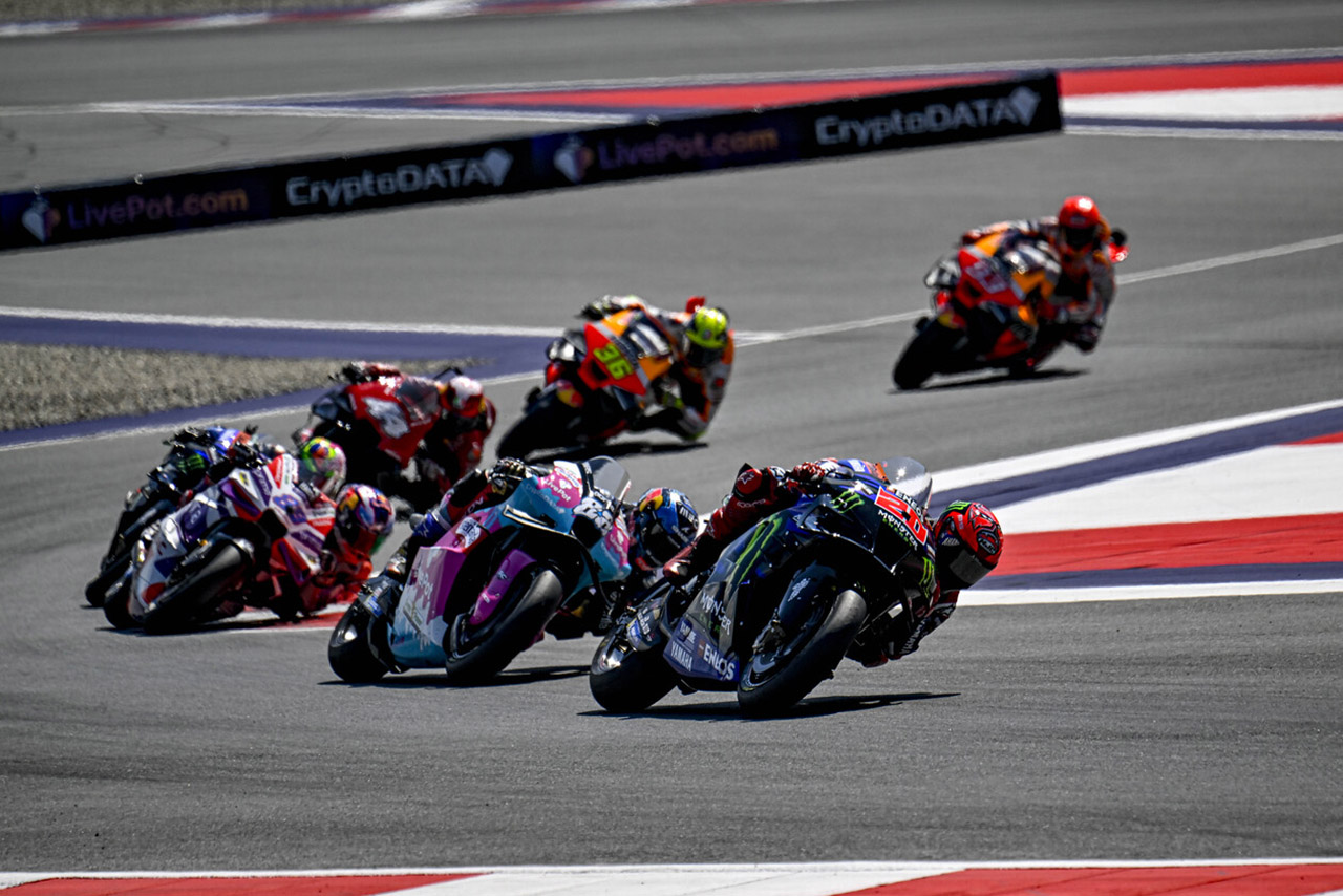 ファビオ・クアルタラロ（モンスターエナジー・ヤマハMotoGP）／2023MotoGP第10戦オーストリアGP 決勝