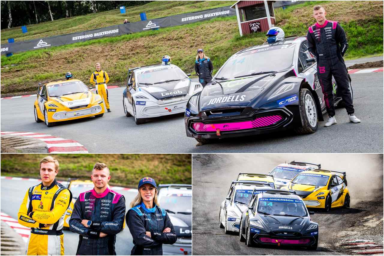 同僚のニルス・アンダーソン（Team E／Kristoffersson Motorsport）やアイザック・シェクヴィスト（＃YellowSquad）らとタイトル争いを繰り広げた