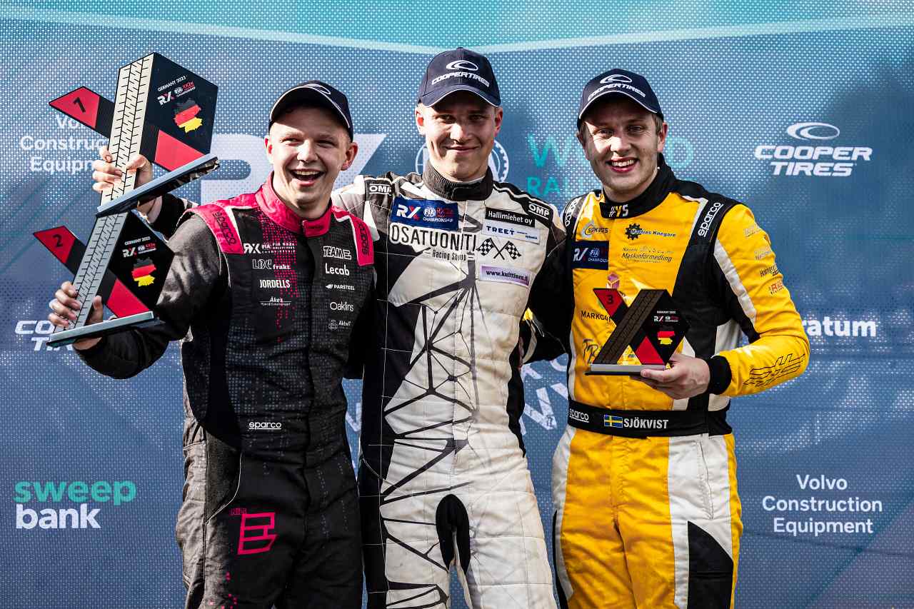 ファイナルは勝者ホールマンを中心に、新王者アンダーソンとシェクヴィストの表彰台となった