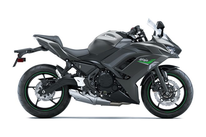 カワサキNinja 650（メタリックマットグラフェンスチールグレー×エボニー）
