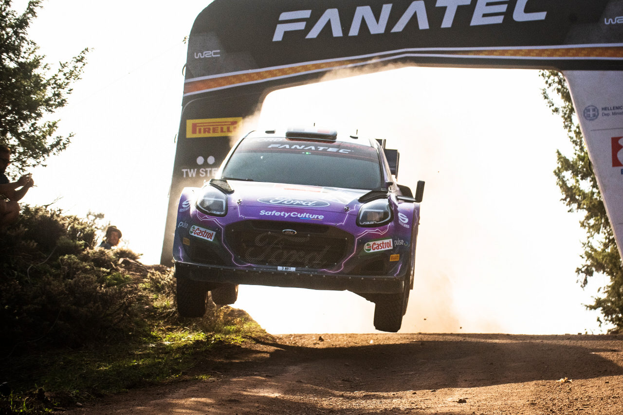 フォード・プーマ・ラリー1（ピエール-ルイ・ルーベ／ヴァンサン・ランデ組） 2022年WRCギリシャ