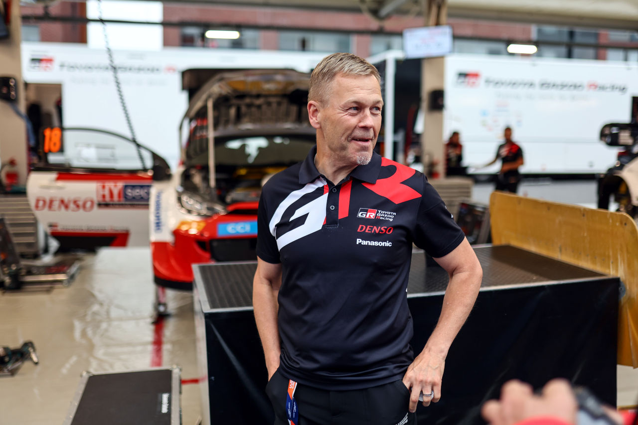 元WRCコドライバーで現在はTOYOTA GAZOO Racing WRTのスポーティング・ディレクターを務めているカイ・リンドストローム