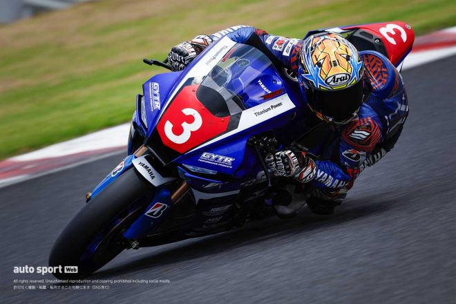 JSB1000：岡本裕生（YAMAHA FACTORY RACING TEAM）／2023全日本ロード オートポリス公開テスト1日目