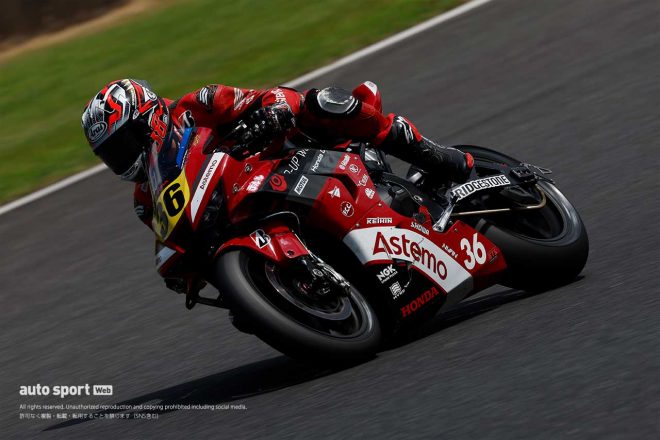 JSB1000：水野涼（Astemo Honda Dream SI Racing）／2023全日本ロード オートポリス公開テスト1日目