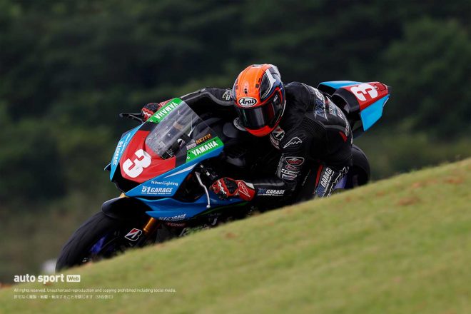 ST600：阿部恵斗（51GARAGE kupu Racing YAMAHA）／2023全日本ロード オートポリス公開テスト1日目