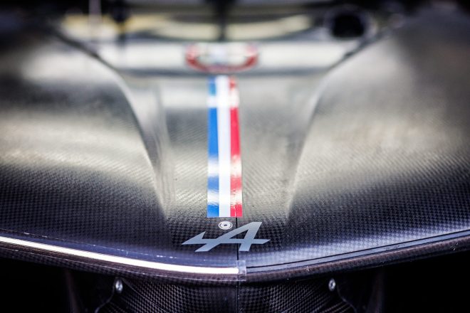 2023年8月にシェイクダウンされたアルピーヌA424