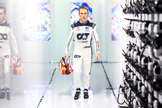 2023年F1第14戦オランダGP　リアム・ローソン（アルファタウリ）