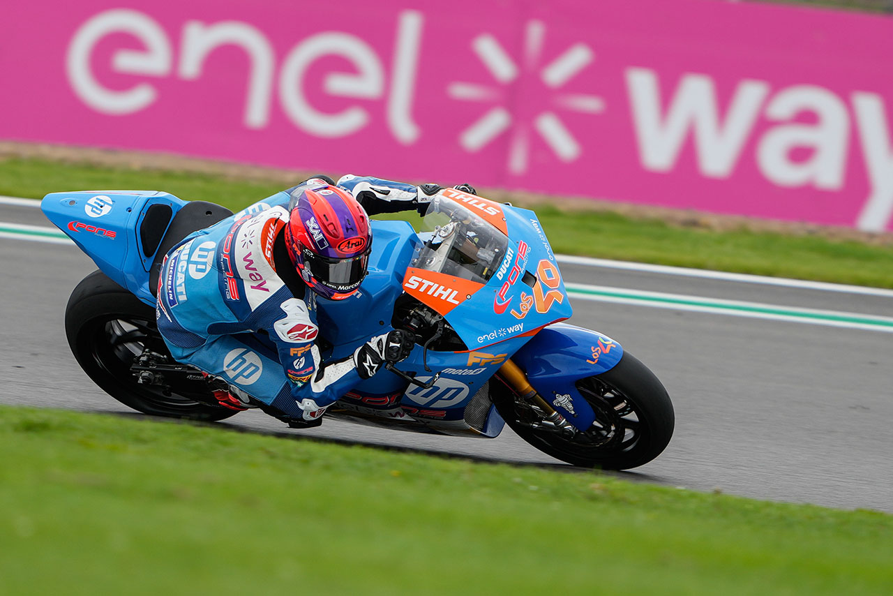 マティア・カサディ（HP Pons Los 40）／2023MotoE第5戦イギリス大会