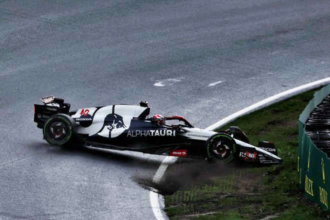 2023年F1第14戦オランダGP　リアム・ローソン（アルファタウリ）