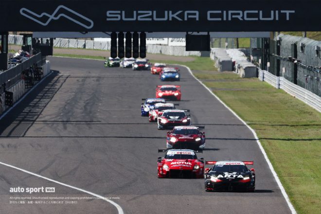 2023スーパーGT第5戦鈴鹿　GT500の決勝スタート