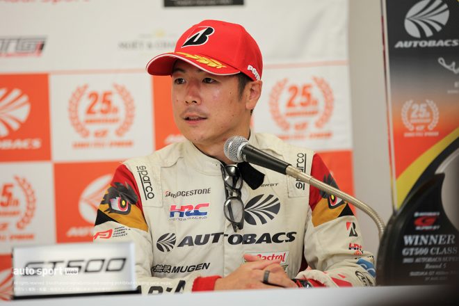 2023スーパーGT第5戦鈴鹿　大津弘樹（ARTA MUGEN NSX-GT）