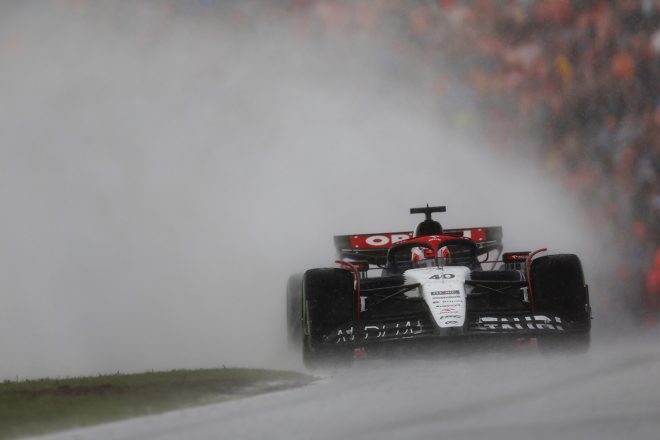 2023年F1第14戦オランダGP　リアム・ローソン（アルファタウリ）