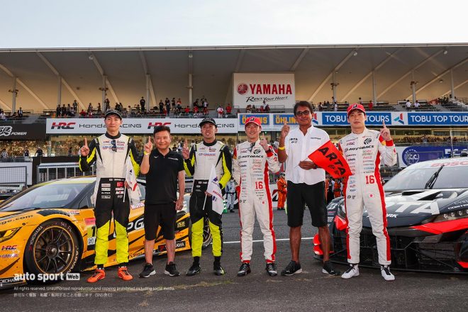 2023スーパーGT第5戦鈴鹿　GT300優勝を飾ったUPGARAGE NSX GT3とGT500優勝を飾った#16 ARTA MUGEN NSX-GT