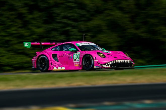 WEC第6戦富士に向けて移動中の兄“レキシー”に代わり、IMSA第9戦バージニアに登場した妹の“ロキシー”