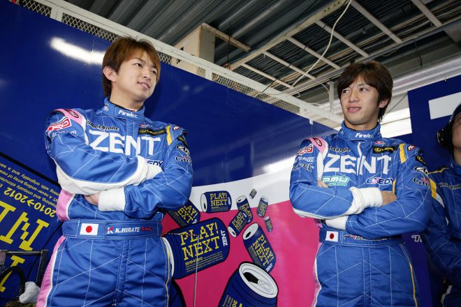 2011年、初めてコンビを組んだ平手晃平と立川祐路