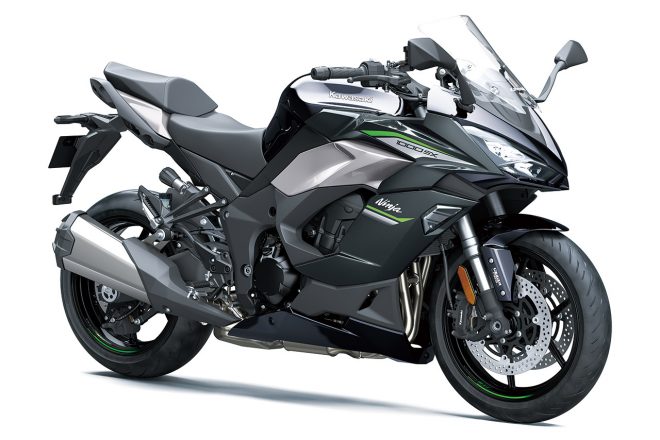 カワサキNinja1000SX（メタリックディアブロブラック×メタリックファントムシルバー）